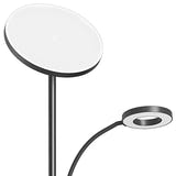 BlitzWolf BWL-FL-0001 - Lampadaire double sur pied 36 W avec télécommande : deux têtes orientables