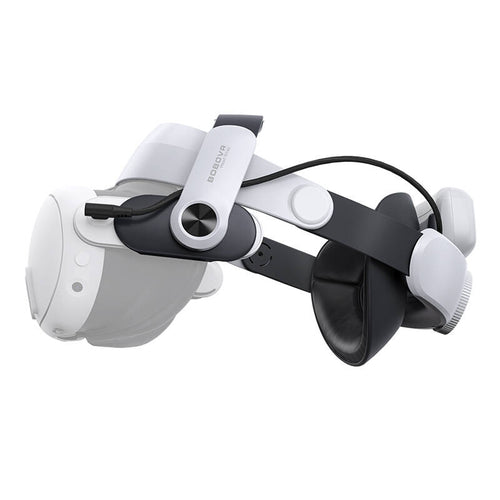 BOBOVR M3 Pro - Sangle halo + batterie 5200 mAh pour Quest 3/3S (vue 1)