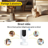 BoyKeep K11-2 - Caméra cube Wi-Fi Full HD 1080p, dialogue et détection de mouvement : fixation murale