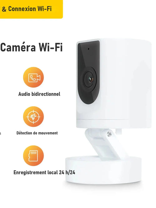 BoyKeep K11 - caméra Wi-Fi cube 1080P pour bébé et animaux, audio bidirectionnel : WiFi cube 1080p boykeep k11