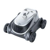 Bublue Bubot 500P - Robot de piscine sans fil pour grands bassins hors-sol jusqu'à 100 m² : bouche aspiration vue de face