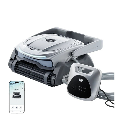 Bublue Bubot 800P - Robot de piscine filaire à quatre brosses, bassins jusqu'à 100 m² - visuel 1