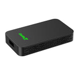 Carlinkit 2AIR - Adaptateur CarPlay et Android Auto sans fil noir : boîtier de face