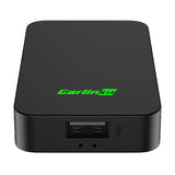 Carlinkit 2AIR - Adaptateur CarPlay et Android Auto sans fil noir : ports USB-C