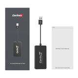 Carlinkit CCPA - Adaptateur CarPlay et Android Auto sans fil : écran de voiture