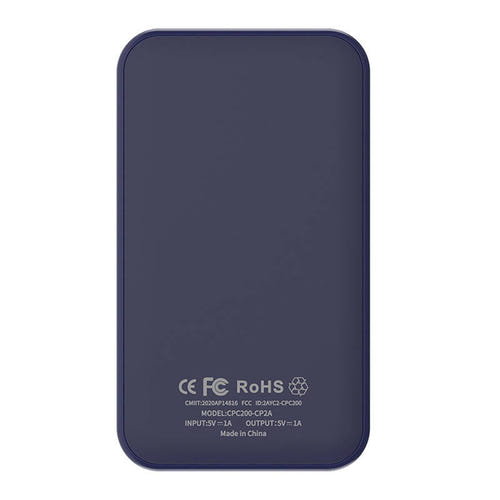 Carlinkit CP2A - Adaptateur CarPlay et Android Auto sans fil bleu : connectique USB-C