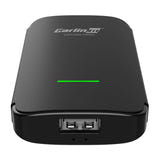 Carlinkit CP2A PRO - Adaptateur CarPlay et Android Auto sans fil : boîtier noir