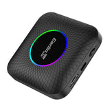 Carlinkit TBOX PLUS LED - Boîtier Android 13 CarPlay 4 Go et 64 Go : vue de dessus