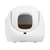 CATLINK BayMax - Litière autonettoyante connectée 7 litres à entrée basse : profil