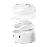 CATLINK F03 Standard - Gamelle à reconnaissance RFID double compartiment 400 ml : médaillon et collier