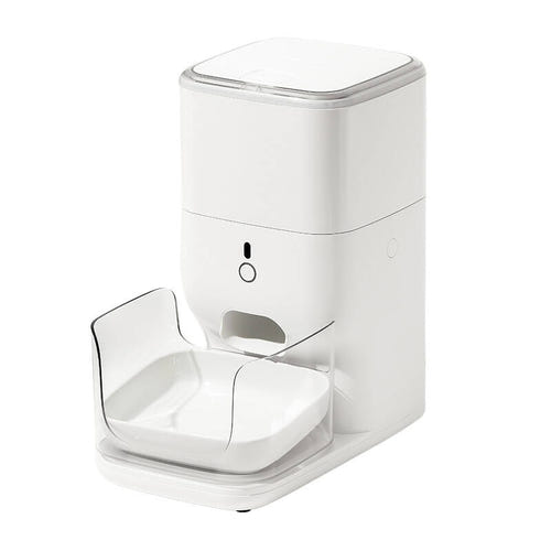 CATLINK F04 STD - Distributeur de croquettes connecté 4 L à double alimentation : face