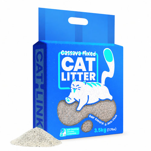 CATLINK Mixed - Litière agglomérante bentonite et tapioca 3,5 kg : sac 3,5 kg