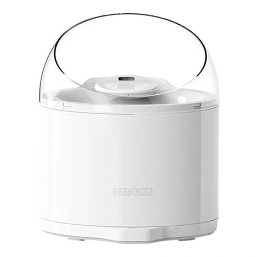 CATLINK Pure 2 CL-WA-01 - Fontaine à eau connectée 2,6 L à ultrafiltration : grise profil