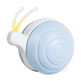 Cheerble Wicked Snail - Jouet interactif motorisé pour chat, bleu