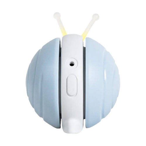 Cheerble Wicked Snail - Jouet interactif motorisé pour chat, bleu : coque bleue et LED