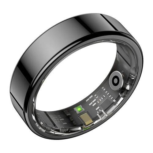 COLMi Ring 2 - Bague connectée santé et sommeil (taille 7, noire) - visuel 1