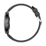 COLMi L28 - Montre connectée noire, bracelets silicone et cuir noir - visuel 3