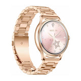 COLMi L28 - Montre connectée or, bracelet acier doré - visuel 3