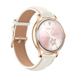 COLMi L28 - Montre connectée AMOLED 1,32 pouce, or, bracelet cuir doré - visuel 2