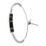 COLMi M06 - Bracelet connecté bijou et santé (argent) : écran application da halo