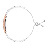 COLMi M06 - Bracelet connecté bijou et santé (or rose) : charge magnétique