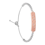 COLMi M06 - Bracelet connecté bijou et santé (or rose) : écran application da halo