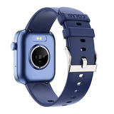 COLMi P71 - Montre connectée sport 1,9 pouce, coloris bleu : profil boîtier p71