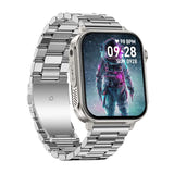 COLMi P80 - Montre connectée bracelet acier argent : cadran argent verre colle