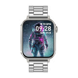 COLMi P80 - Montre connectée bracelet acier argent : maillons acier détail