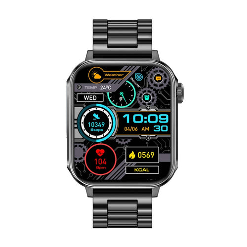 COLMi P80 - Montre connectée bracelet acier noir : métal noir détail