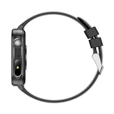 COLMi P80 - Montre connectée 1,83 pouce 60 Hz, bracelet silicone noir : couronne rotative latérale