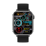 COLMi P80 - Montre connectée 1,83 pouce 60 Hz, bracelet silicone noir : écran 183 pouce HD