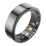 COLMi R02 - Bague connectée taille 12 (diamètre 21,3 mm, noir) : boîtier charge et rangement