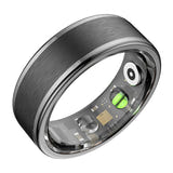 COLMi R03 - Bague connectée suivi du sommeil (taille 9, 18,9 mm, noir) : câble USB-C boîtier