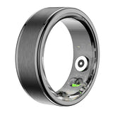 COLMi R03 - Bague connectée cardio 24 h/24 (taille 11, 20,3 mm, noir) : boîtier charge fermé