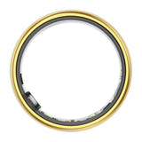 COLMi R06 - Bague connectée ultra légère 2,7 g (taille 8, 18,1 mm, or) : capteurs face interne