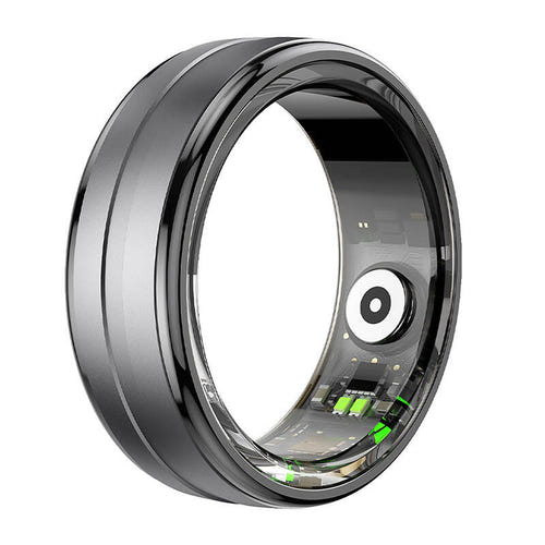 COLMi R06 - bague connectée taille 11, diamètre 20,3 mm, noire - visuel 2