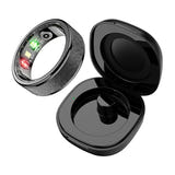COLMi R10 - Bague connectée petit format (taille 7, 17,9 mm, noir) : câble USB-A USB-C