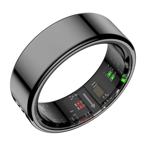COLMi R12 - Bague connectée taille 9, diamètre intérieur 19,1 mm, noir