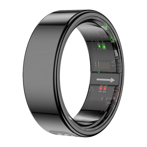 COLMi R12 - Bague connectée taille 13, diamètre intérieur 22,4 mm, noir : large