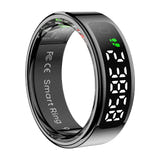 COLMi R12 - Bague connectée taille 13, diamètre intérieur 22,4 mm, noir : port quotidien sous la pluie