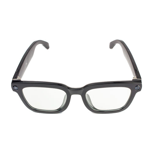COLMi V03 - Lunettes audio connectées monture carrée anti-lumière bleue : verres anti lumière bleue