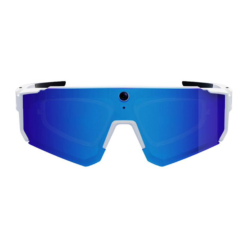 COLMi V06 - Lunettes de sport audio IA (blanc, verres bleus) - visuel 1