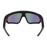 COLMi V06 - Lunettes de sport audio IA (noir, verres bleus) : monture interne amovible