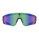 COLMi V06 - Lunettes de sport audio IA (noir, verres bleus)