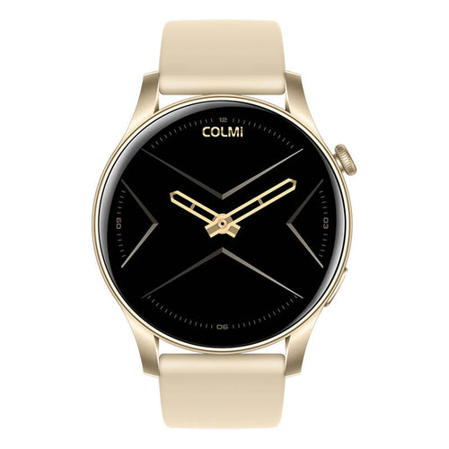 COLMi V73 - Montre connectée AMOLED 1,43 pouce avec assistant vocal, or : boîtier