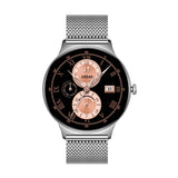COLMi V89 - Montre connectée appels Bluetooth bracelet acier, argent - visuel 2