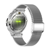 COLMi V89 - Montre connectée appels Bluetooth bracelet acier, argent - visuel 3