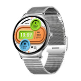 COLMi V89 - Montre connectée appels Bluetooth bracelet acier, argent - visuel 1