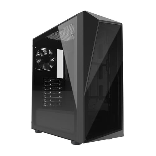 Cooler Master CMP 520L - Boîtier PC mesh + verre trempé (noir) (vue 1)